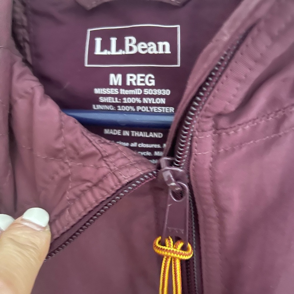 Llbean anorak jacket